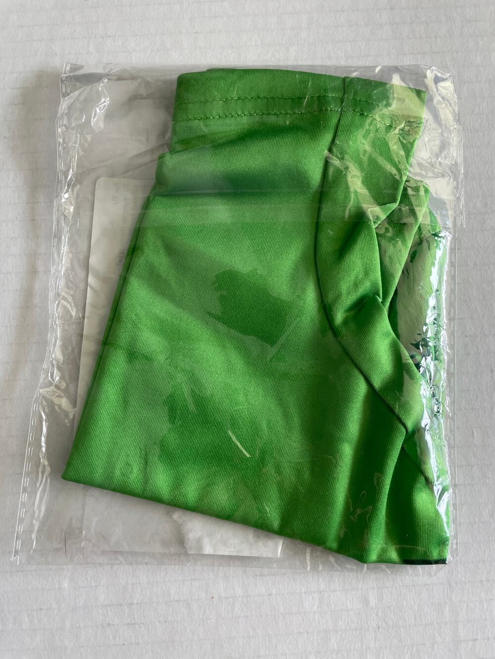 GREEN ALIEN MESH OVER THE HEAD HALLOWEEN MASK NEW
